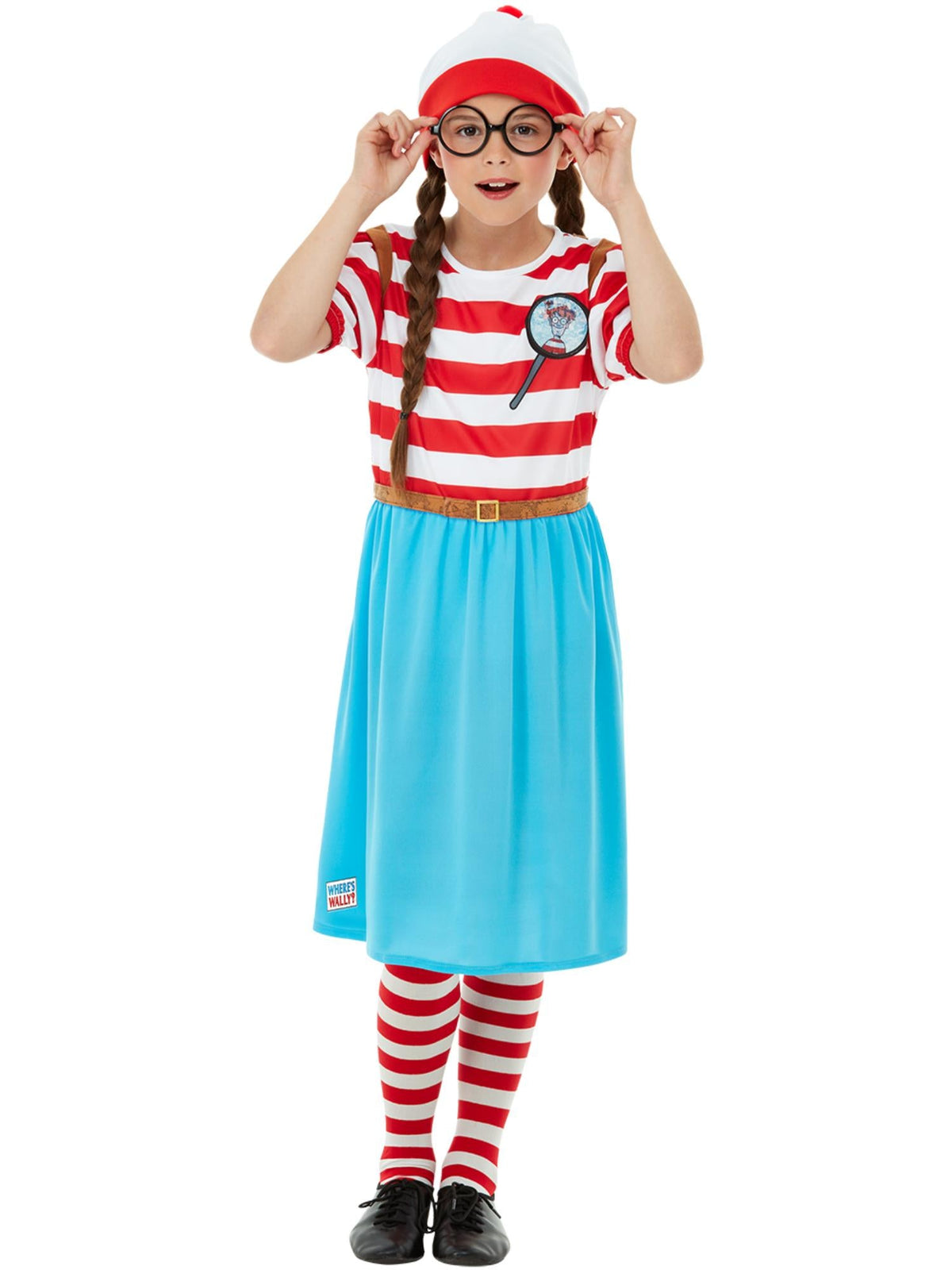 WHERE'S WALLY? WENDA DELUXE COSTUME, CHILD - Packaging