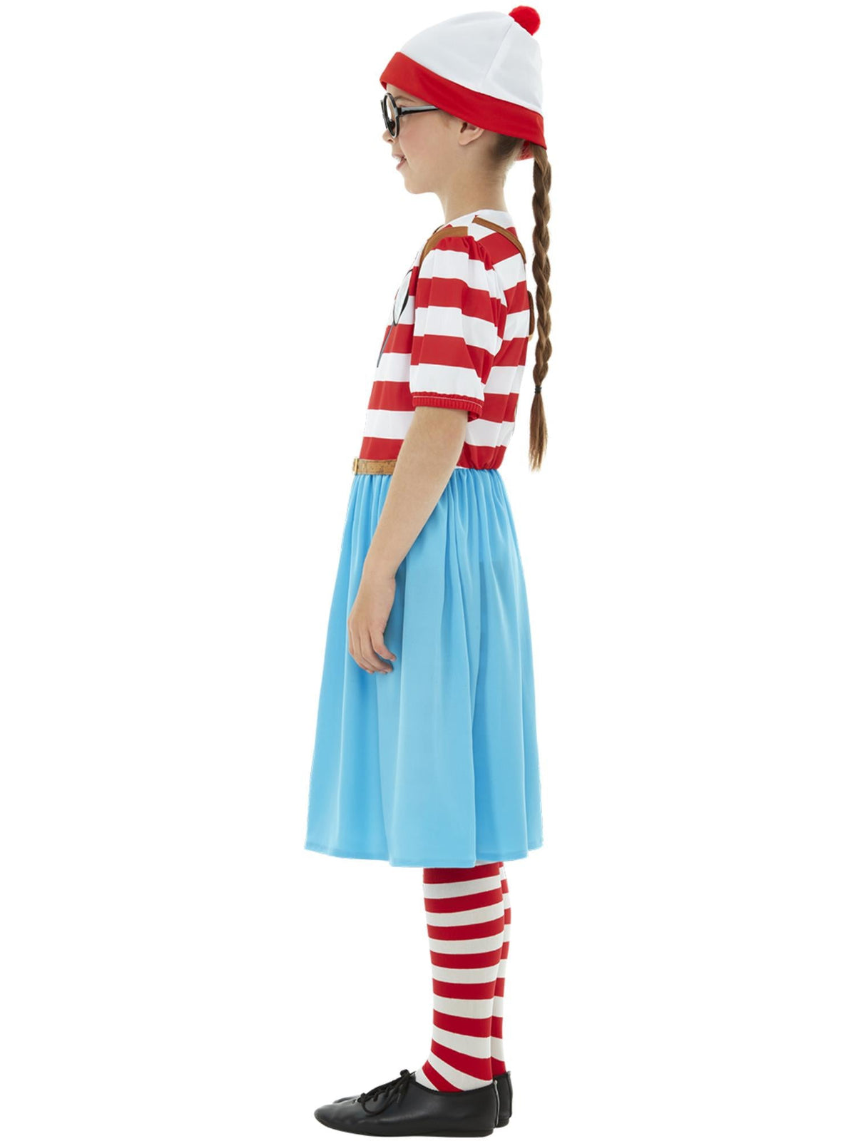 WHERE'S WALLY? WENDA DELUXE COSTUME, CHILD - Back