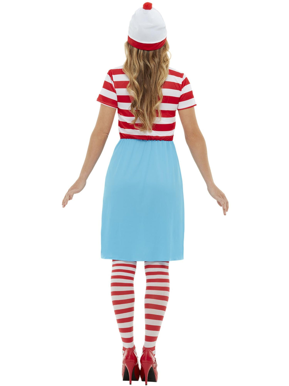 WHERE'S WALLY? WENDA COSTUME, ADULT - S - Side