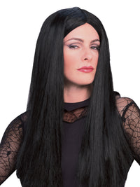 MORTICIA WIG - ADULT - Back