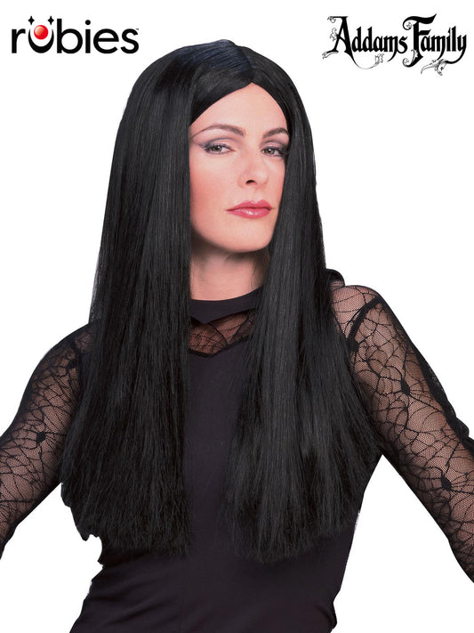 MORTICIA WIG - ADULT - Front