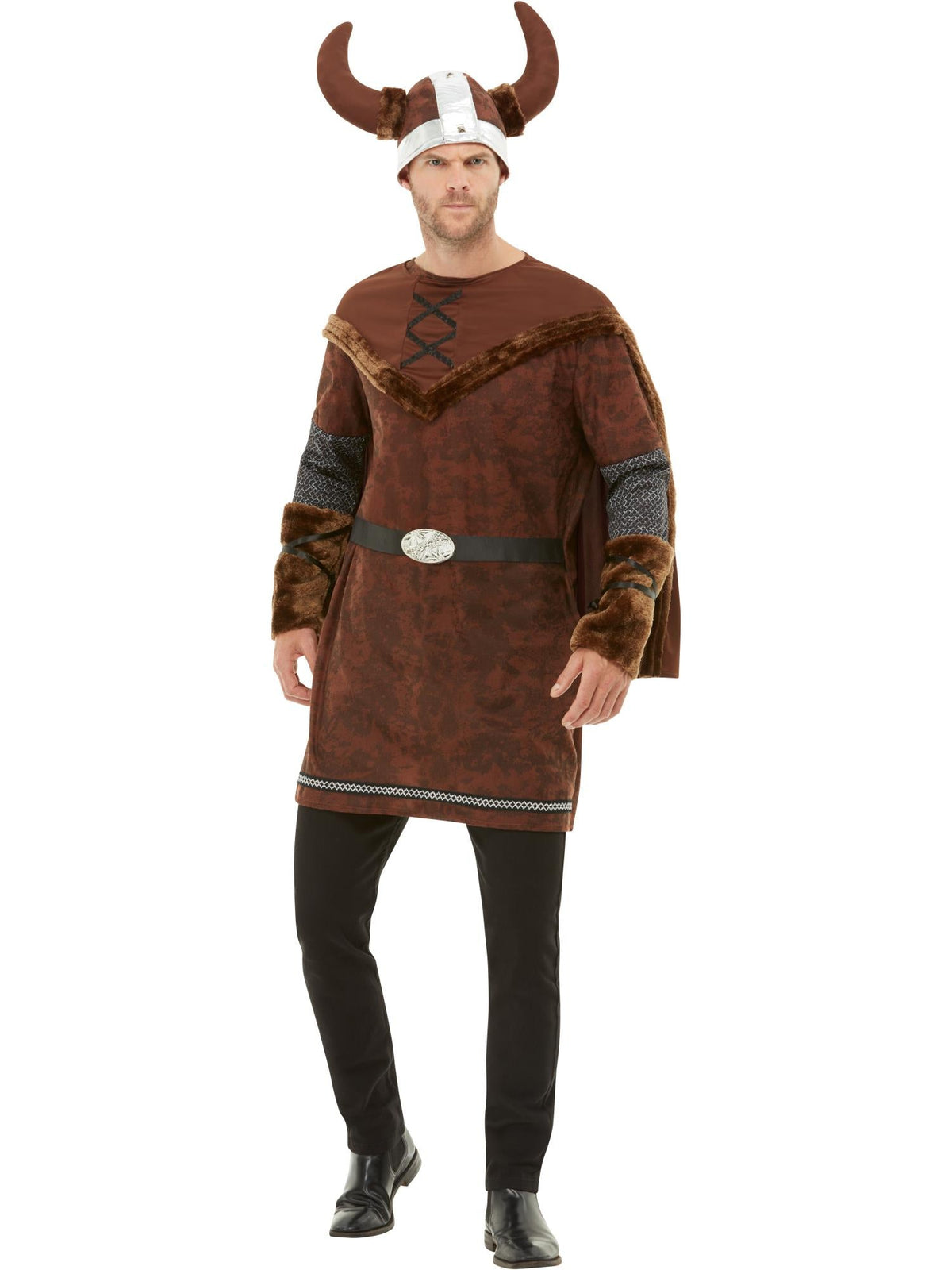 VIKING BARBARIAN COSTUME, ADULT - XL - Packaging