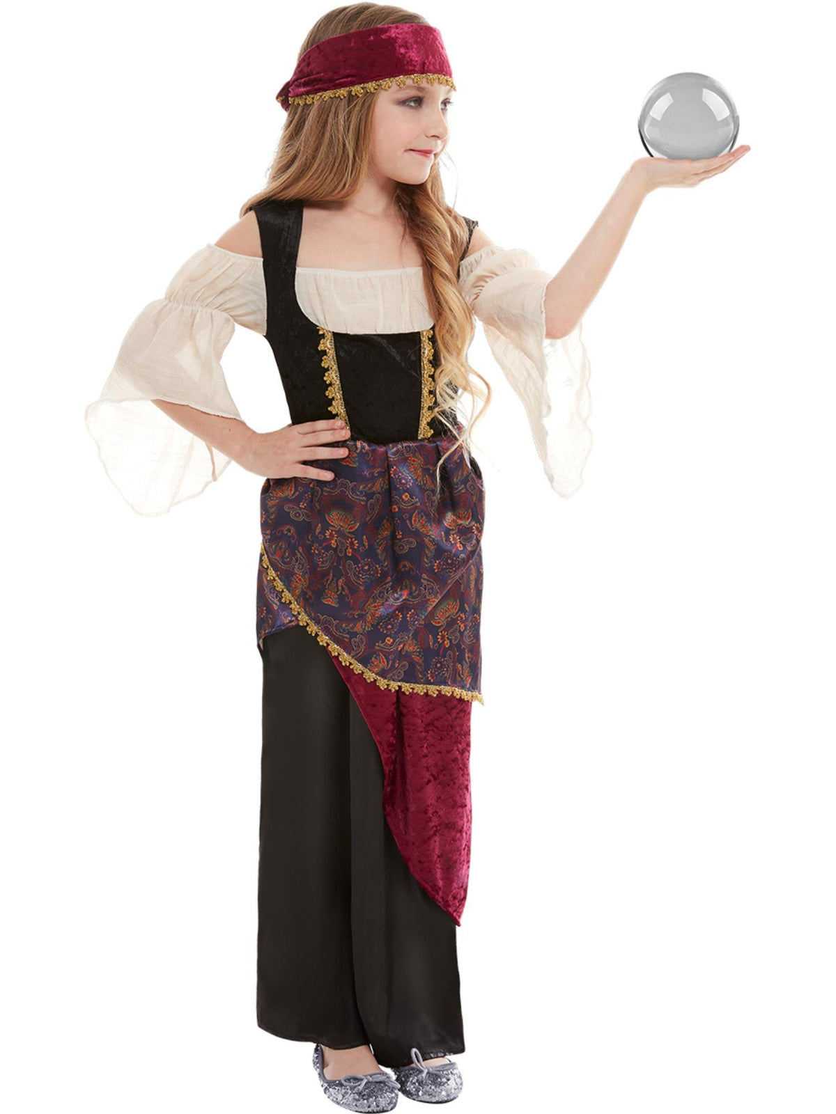 FORTUNE TELLER DELUXE COSTUME, CHILD - Back
