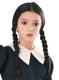 WEDNESDAY ADDAMS WIG - CHILD - Back