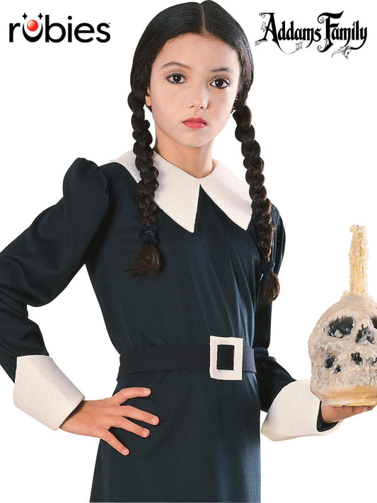WEDNESDAY ADDAMS WIG - CHILD - Front