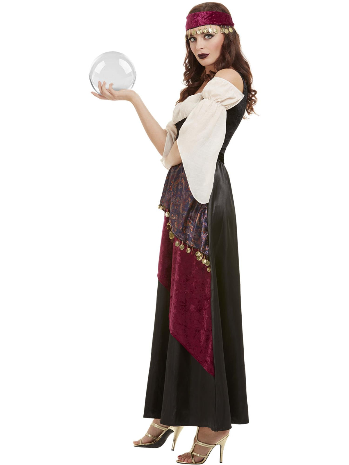 DELUXE FORTUNE TELLER COSTUME - M - Side