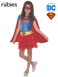 SUPERGIRL TUTU SEQUIN COSTUME, CHILD - Front
