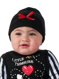 LITTLE TREASURE PIRATE COSTUME, BABY - INFANT - Back