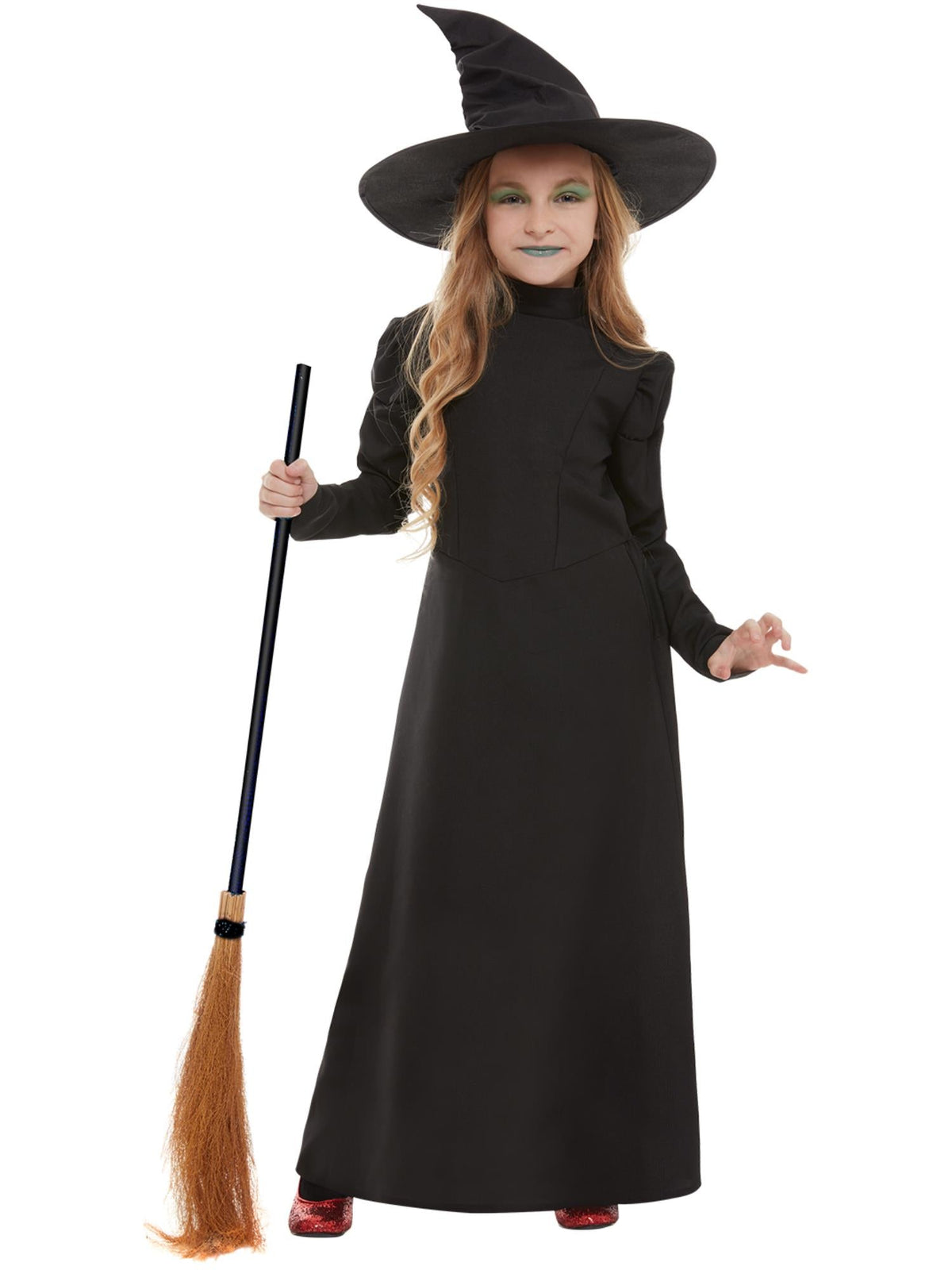 WICKED WITCH GIRL COSTUME, CHILD - S - Packaging