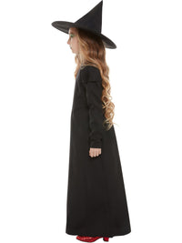 WICKED WITCH GIRL COSTUME, CHILD - S - Back