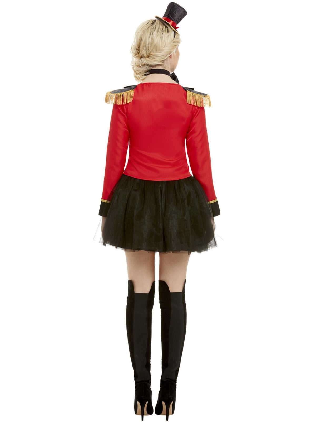 RINGMASTER LADY DELUXE COSTUME, ADULT - S - Side