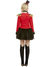 RINGMASTER LADY DELUXE COSTUME, ADULT - S - Side