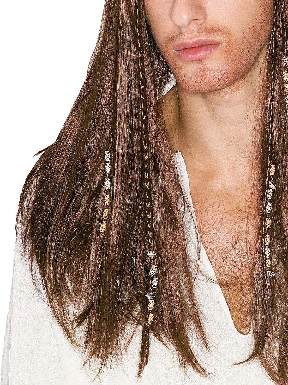 CARIBBEAN PIRATE WIG - ADULT - Side