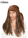 CARIBBEAN PIRATE WIG - ADULT - Front