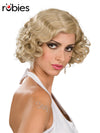 BLONDE FLAPPER WIG - ADULT - Front