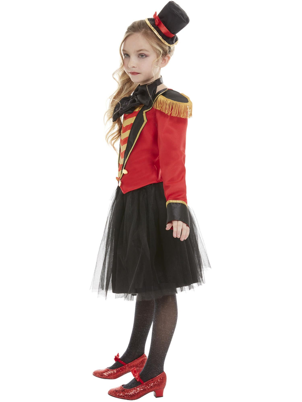 GIRLS DELUXE RINGMASTER COSTUME - Side