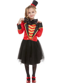 GIRLS DELUXE RINGMASTER COSTUME