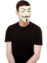 GUY FAWKES MASK, ADULT - Back