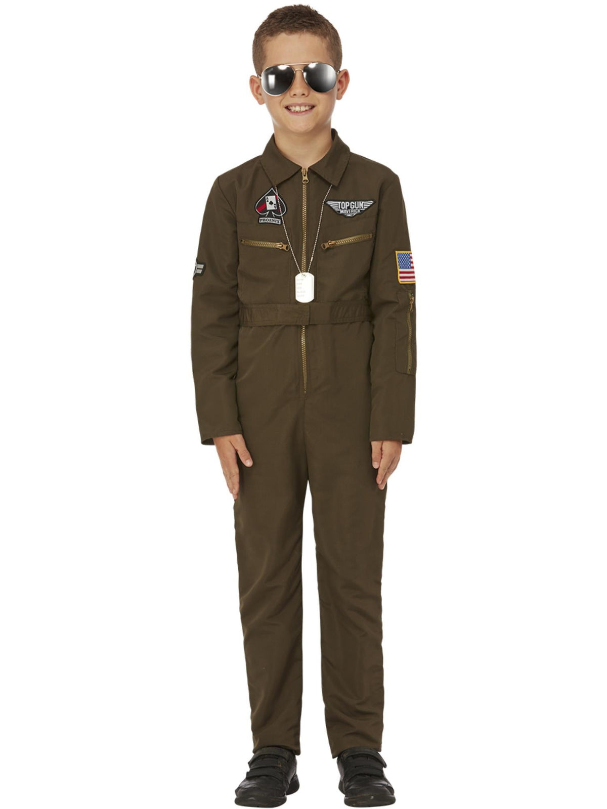 TOP GUN MAVERICK AVIATOR COSTUME, CHILD - Packaging