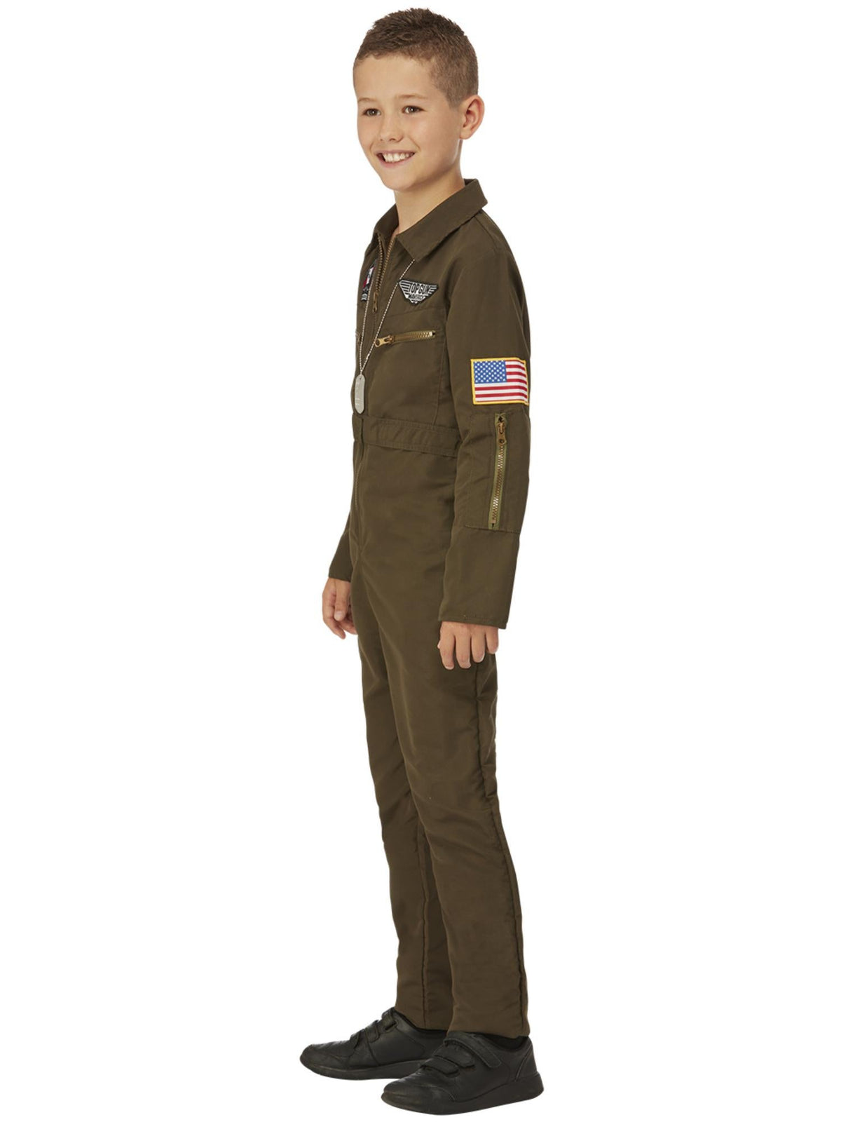 TOP GUN MAVERICK AVIATOR COSTUME, CHILD - Back