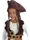 PIRATE HAT WITH DREADLOCKS, CHILD - Front