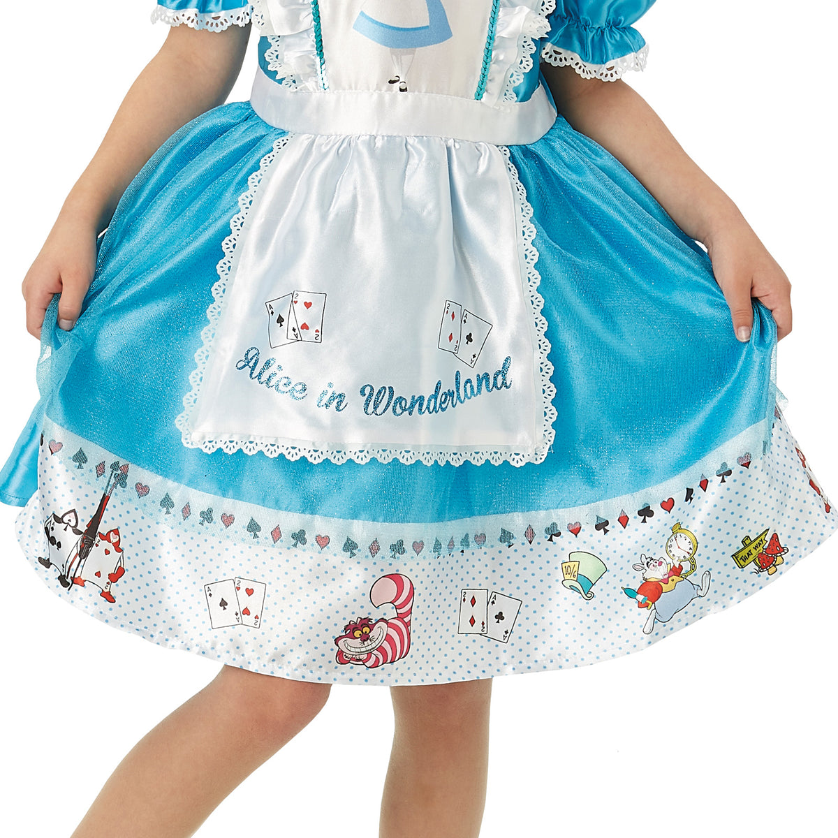ALICE IN WONDERLAND DELUXE COSTUME, CHILD - Side