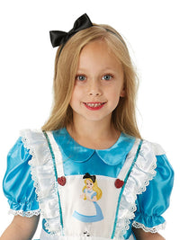 ALICE IN WONDERLAND DELUXE COSTUME, CHILD - 4-6 YRS - Back