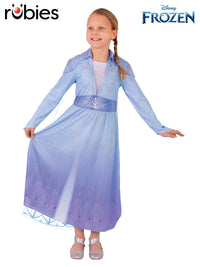 ELSA FROZEN 2 COSTUME, CHILD - Front
