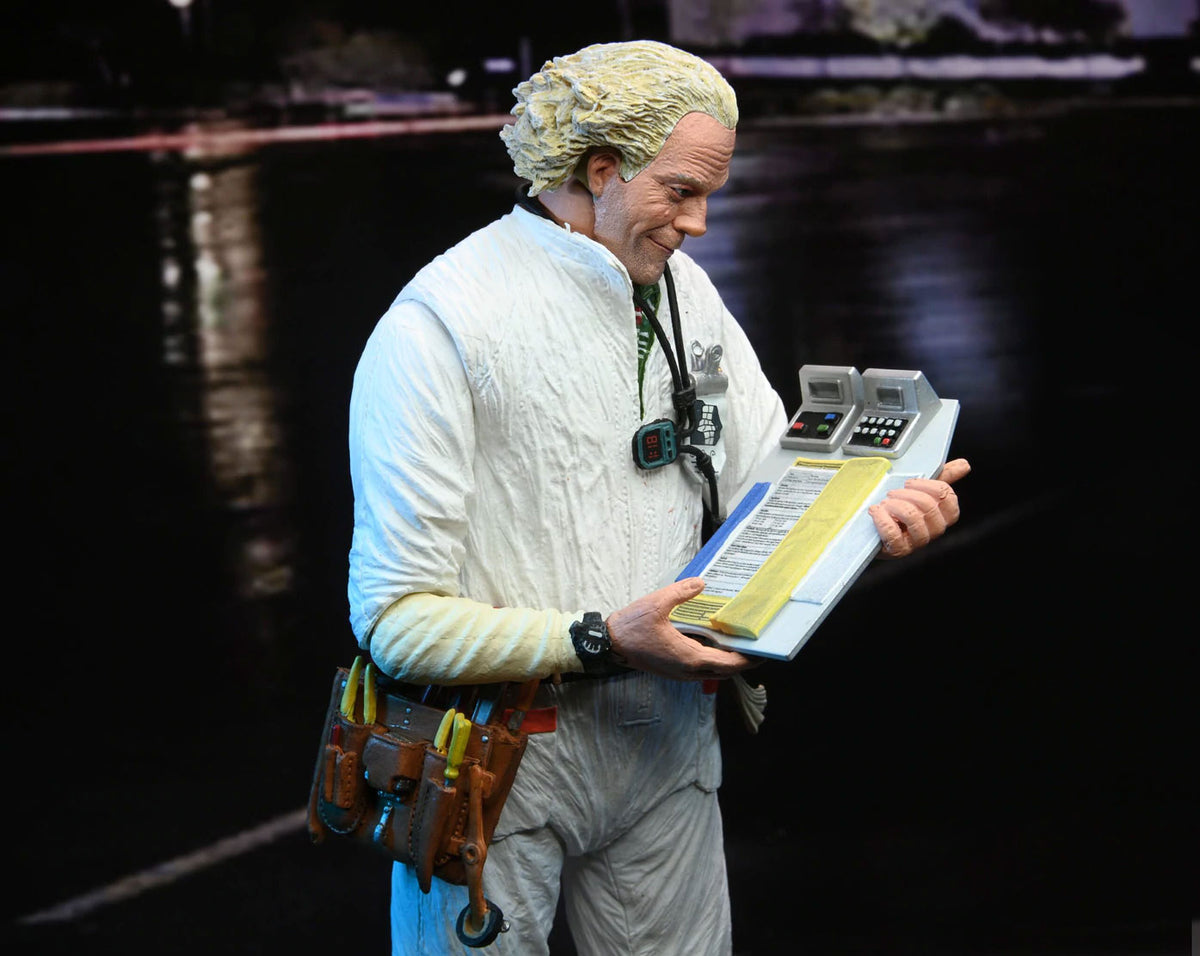 BACK TO THE FUTURE - ULTIMATE DOC BROWN 7" FIGURE - Packaging