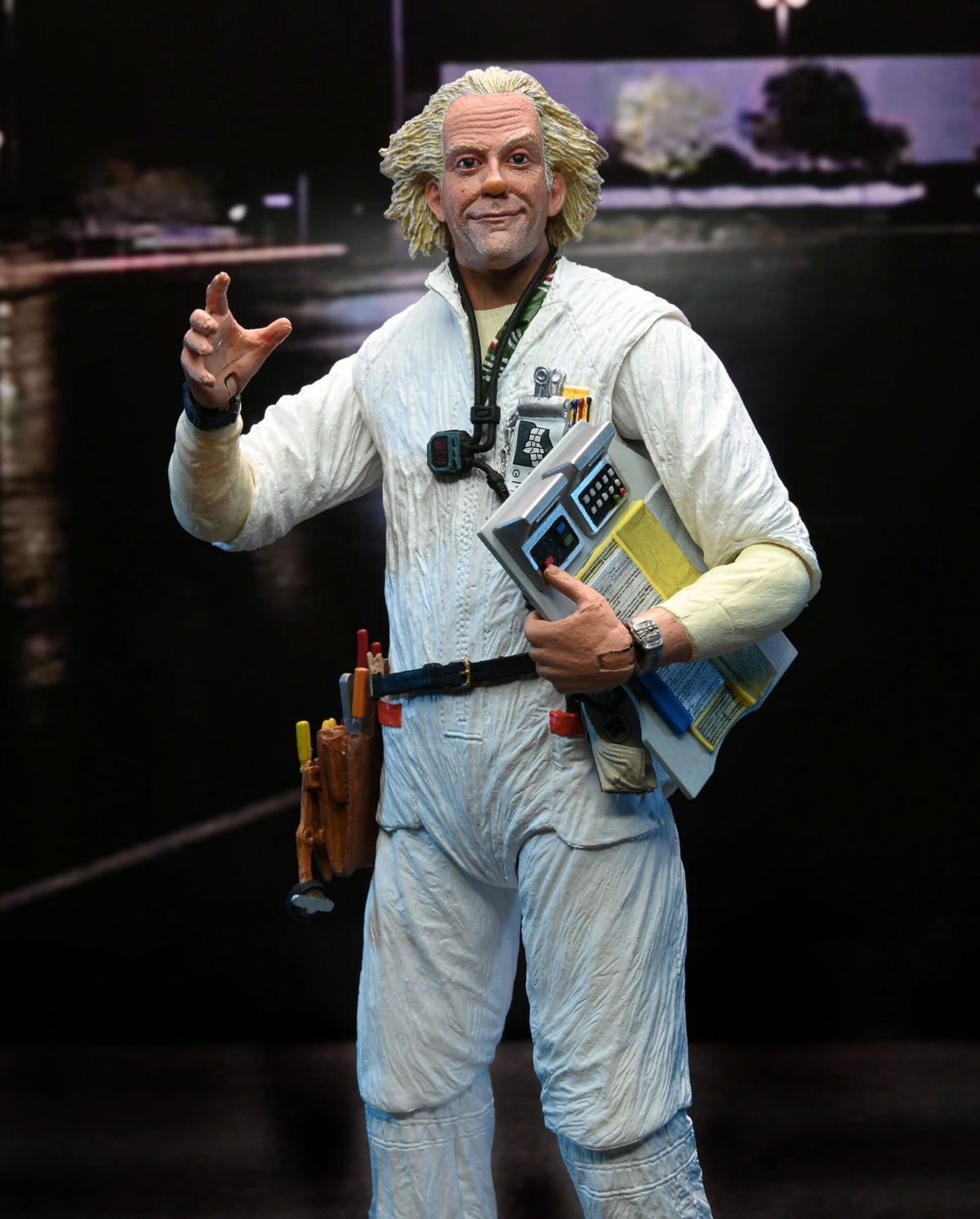 BACK TO THE FUTURE - ULTIMATE DOC BROWN 7" FIGURE - Side