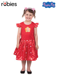 PEPPA PIG DELUXE COSTUME, CHILD - Front