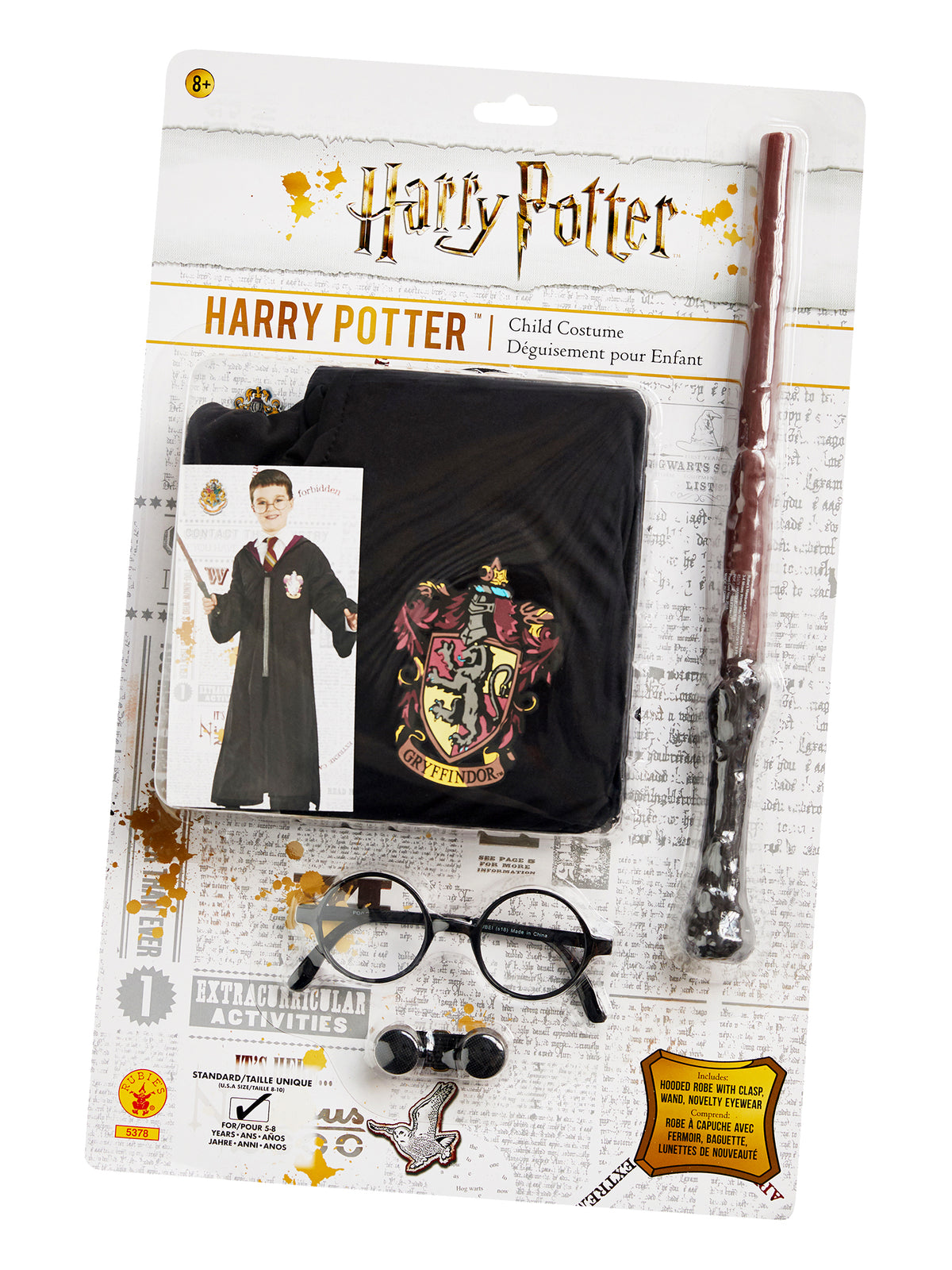 HARRY POTTER COMPLETE KIT, CHILD - 8-10 YRS - Side