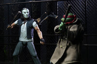 CASEY JONES &amp; RAPHAEL TMNT DISGUISE 2 - 7" ACTION FIGURE - Back