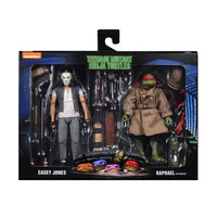 CASEY JONES &amp; RAPHAEL TMNT DISGUISE 2 - 7" ACTION FIGURE - Packaging