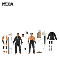 TMNT 1990 MOVIE - SHADOW WARRIORS 2 PK  7" ACTION FIGURES - Front