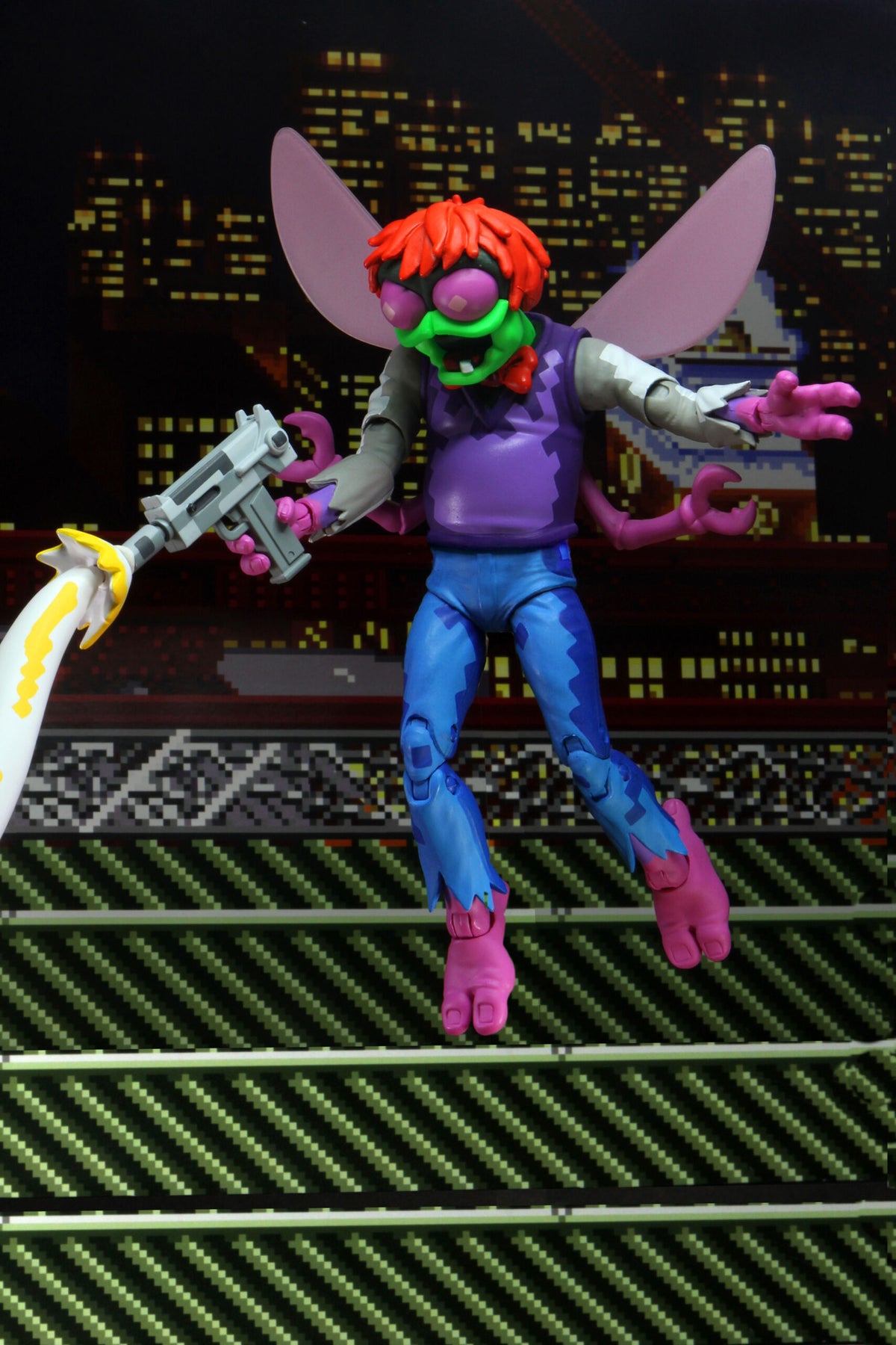 TMNT BAXTER STOCKMAN TURTLES IN TIME 7" ACTION FIGURE - Packaging
