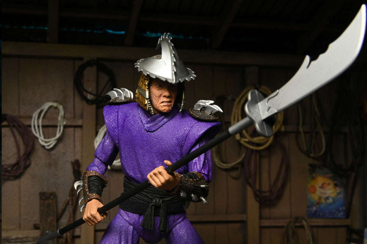 TMNT 2 - SHREDDER SECRET OF THE OOZE 7" ACTION FIGURE - Side