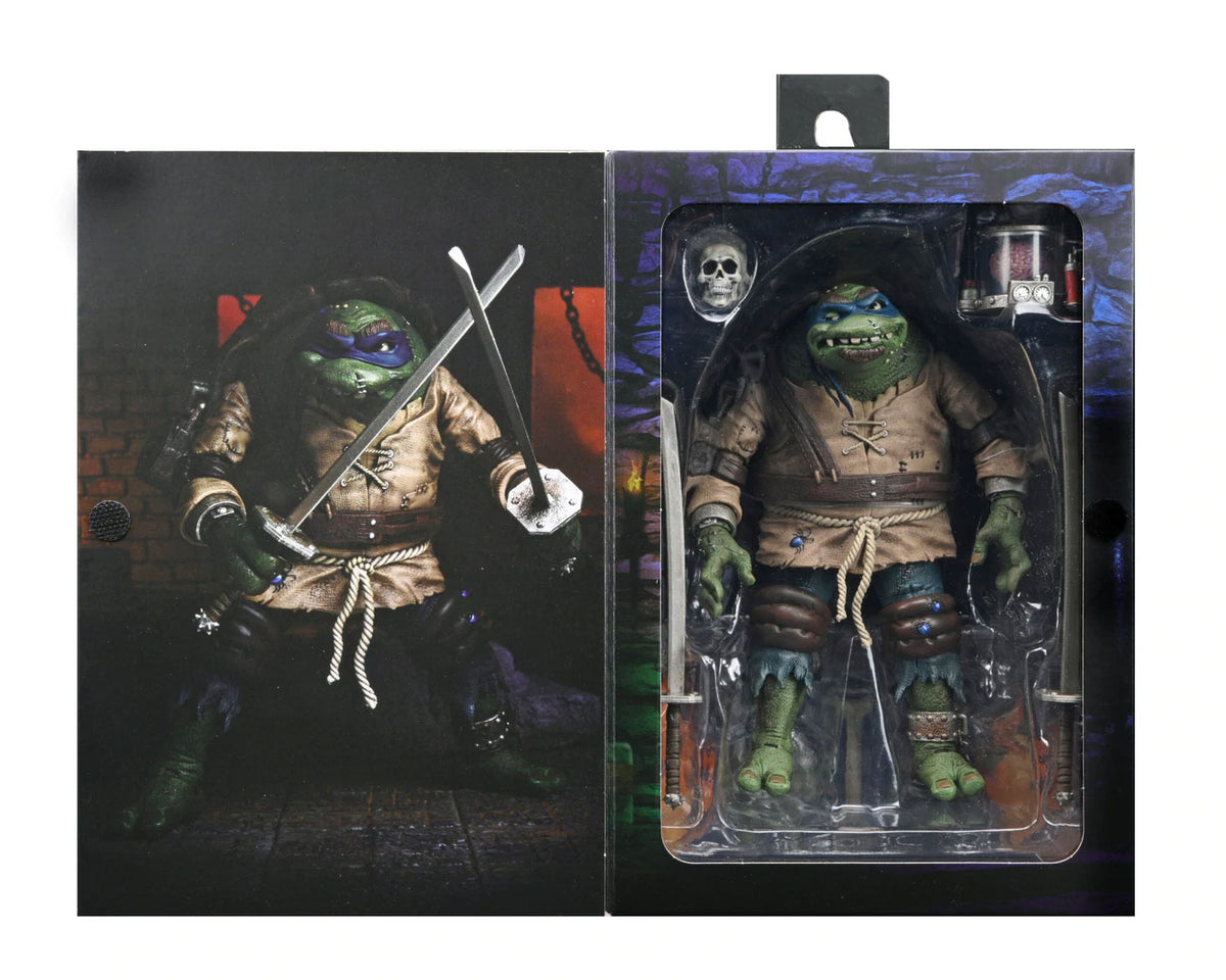 TMNT LEONARDO HUNCHBACK ULTIMATE UNIVERSAL MONSTER 7" FIGURE - Back