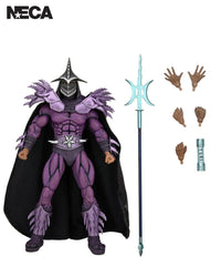 SUPER SHREDDER DELUXE TMNT (1990) - 7" SCALE ACTION FIGURE - Back