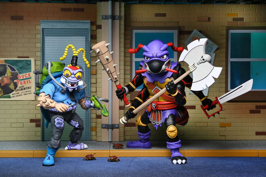 TMNT ANTRAX &amp; SCUMBUG 2 PACK 7" SCALE ACTION FIGURES - Side