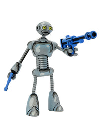 TMNT FUGITOID FIGURE MIRAGE COMICS 7" ACTION FIGURE - Back