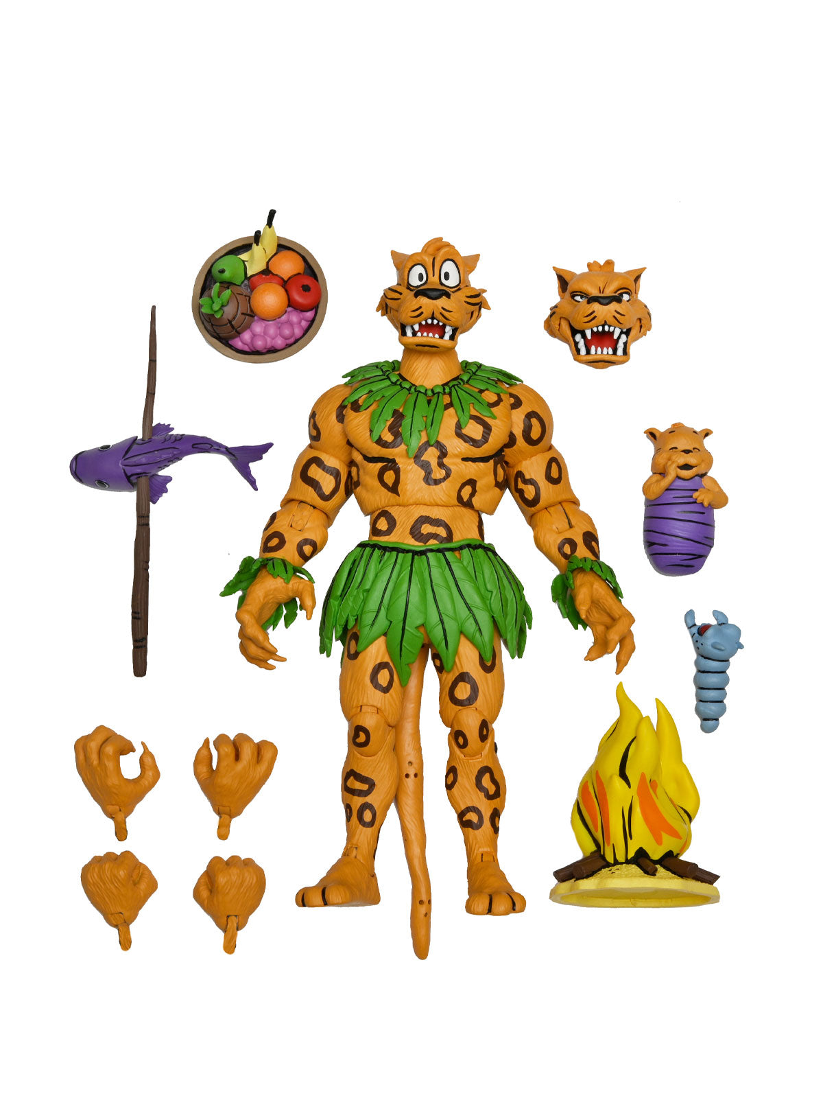 TMNT JAGWAR 7" SCALE ACTION FIGURE - Back