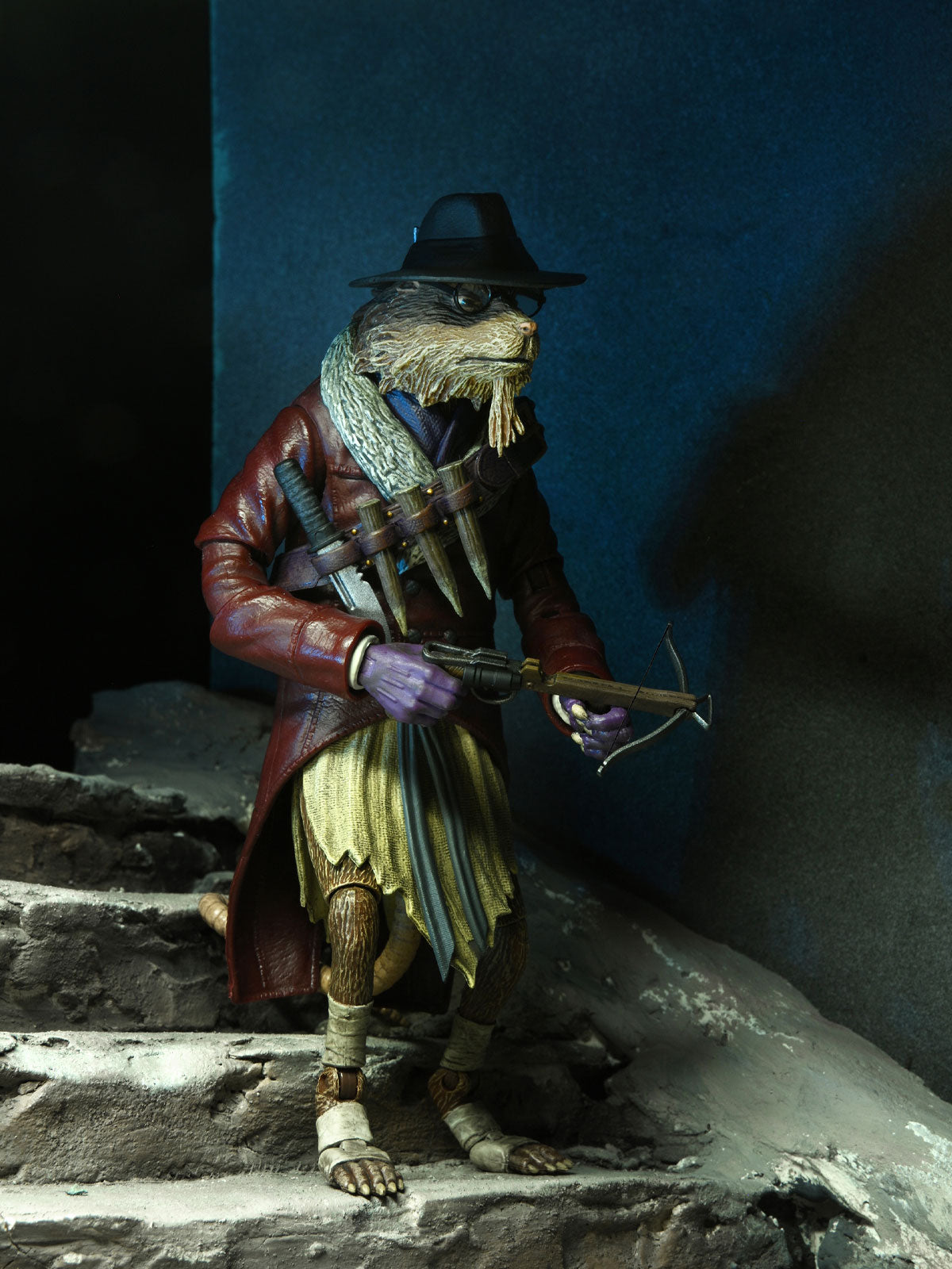 TMNT SPLINTER AS VAN HELSING UNI. MONSTER X 7" ACTION FIGURE - Packaging