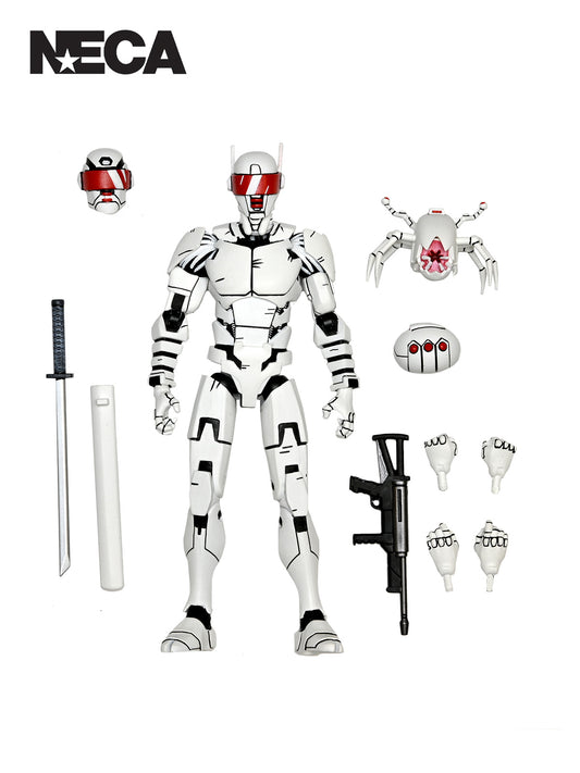 TMNT THE LAST RONIN - ULTIMATE ELITE SYNJA PATROL ROBOT - 7" SCALE ACTION FIGURE - Front