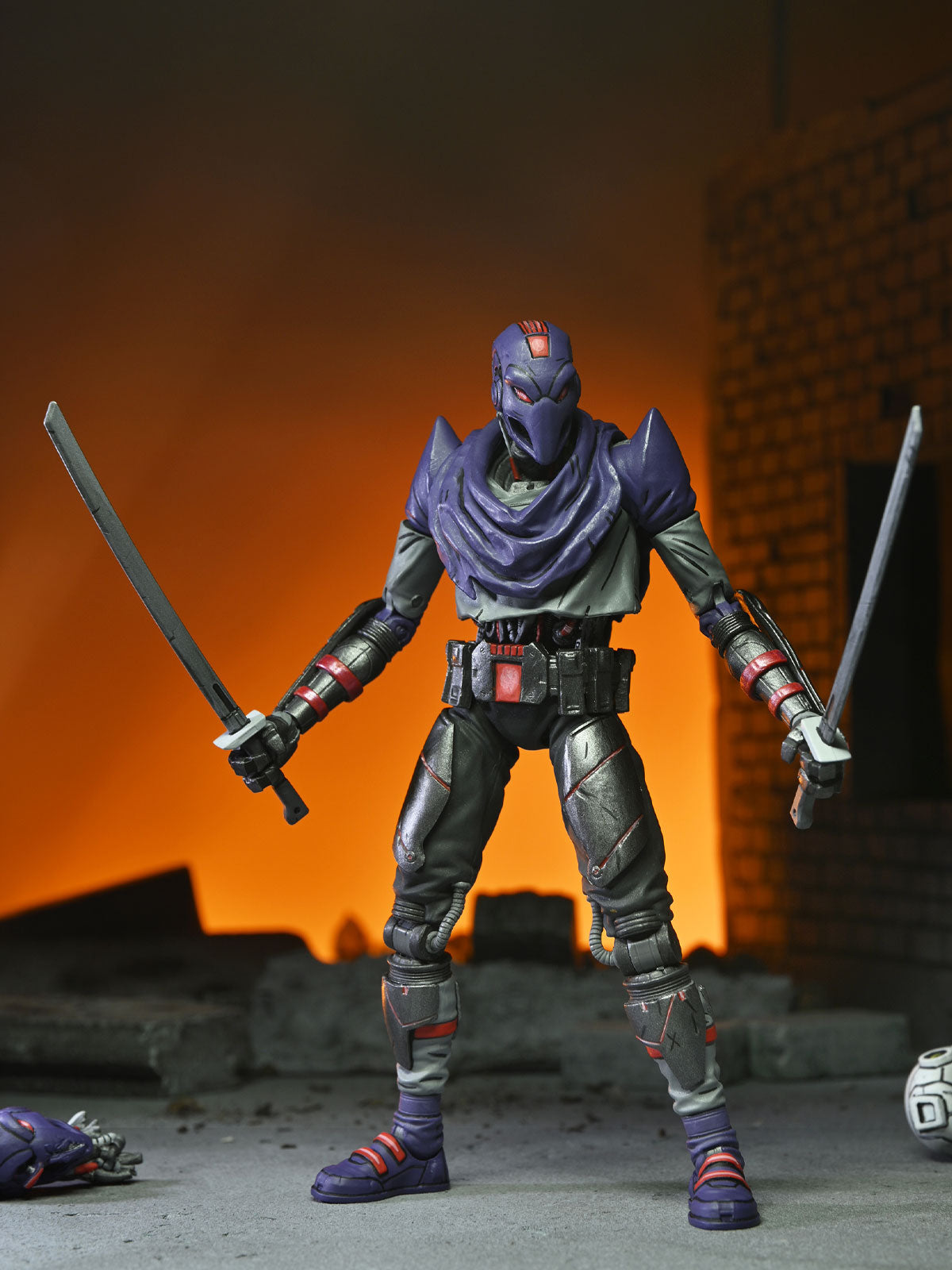 TMNT THE LAST RONIN - ULTIMATE FOOT BOT 7" SCALE ACTION FIGURE - Back