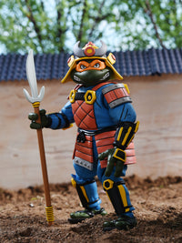 TMNT SPACE ADVENTURE &amp; SAMURAI TURTLES - 2 PACK - 7" SCALE ACTION FIGURES - Back