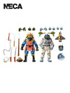 TMNT SPACE ADVENTURE &amp; SAMURAI TURTLES - 2 PACK - 7" SCALE ACTION FIGURES - Front