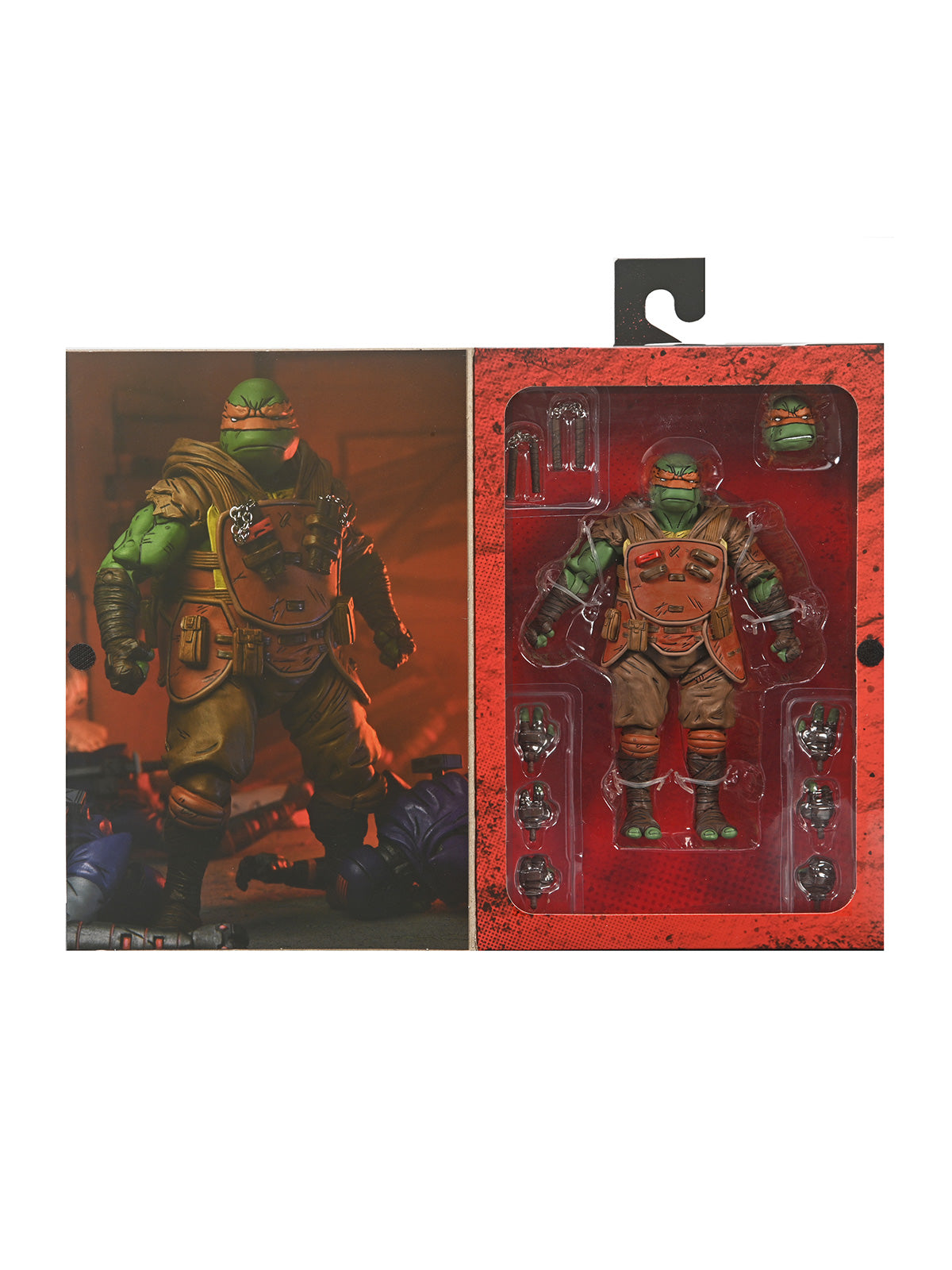 TMNT THE LAST RONIN - ULTIMATE FLASHBACK MICHELANGELO - 7" SCALE ACTION FIGURE