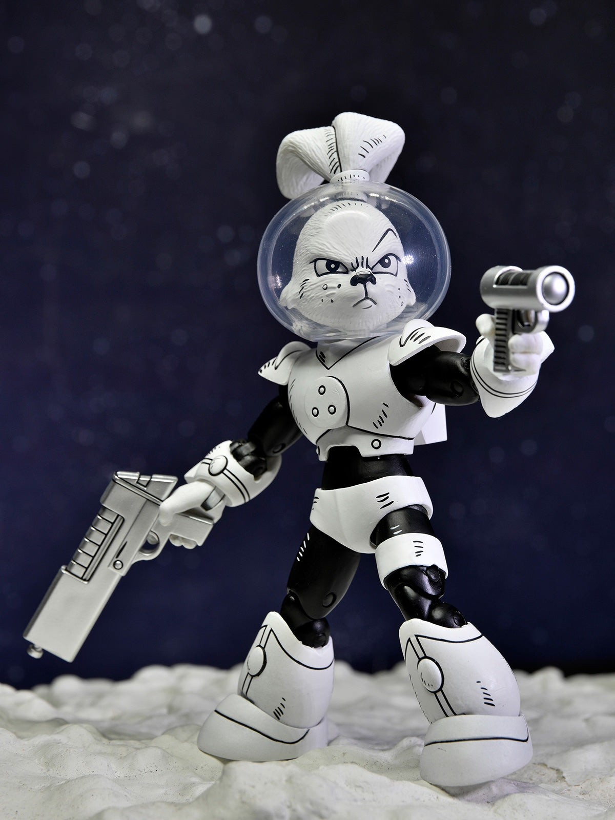 SPACE USAGI YOJIMBO BLACK &amp; WHITE - 7" SCALE ACTION FIGURE - Back