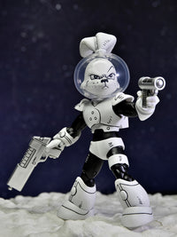 SPACE USAGI YOJIMBO BLACK &amp; WHITE - 7" SCALE ACTION FIGURE - Back